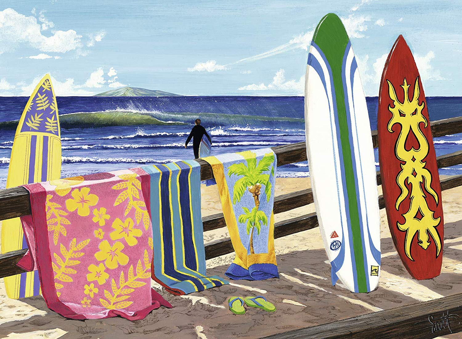 Hang Loose – 500 Piece Jigsaw Puzzle (Ravensburger)