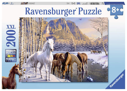 Ravensburger 12690 Winter Horses - XXL 200 Piece Jigsaw Puzzle
