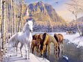 Winter Horses – 200 XXL Piece Jigsaw Puzzle (Ravensburger)