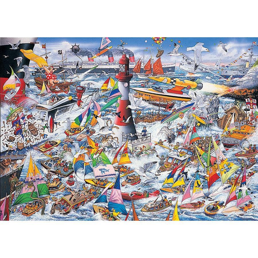 Gibsons - I Love Boats - 1000 Piece Jigsaw Puzzle