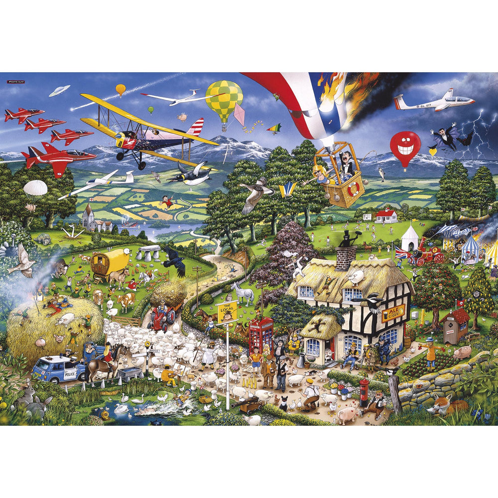 I Love the Country – 1000 Piece Jigsaw Puzzle (Gibsons)