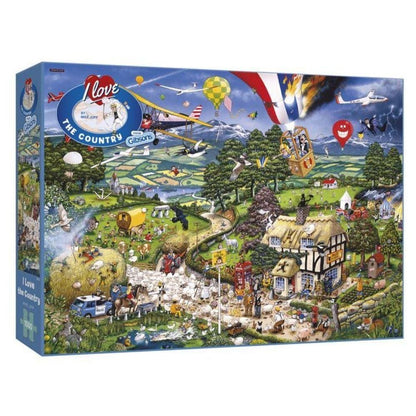 Gibsons - I Love the Country - 1000 Piece Jigsaw Puzzle