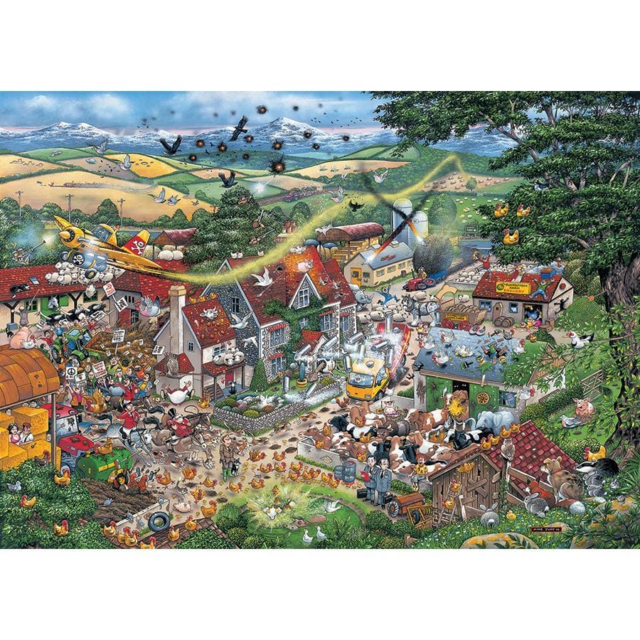 I Love the Farmyard – 1000 Piece Jigsaw Puzzle (Gibsons)