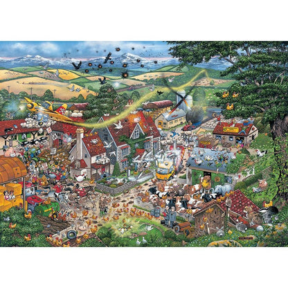 Gibsons - I Love the Farmyard - 1000 Piece Jigsaw Puzzle