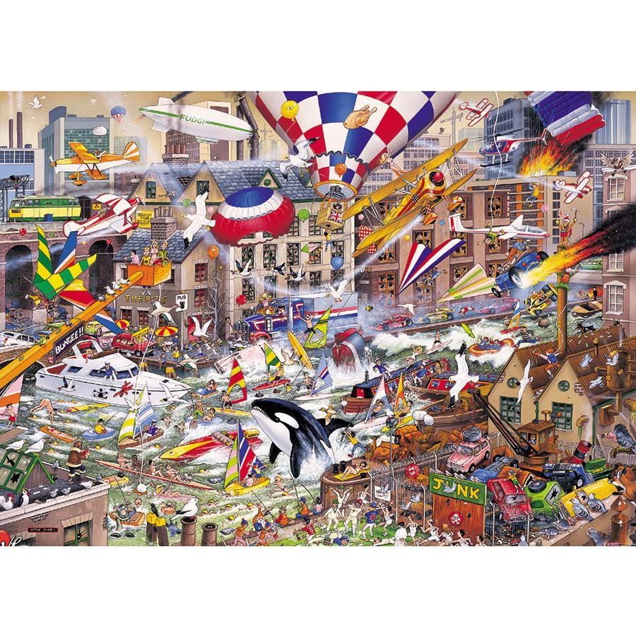 Gibsons - I Love the Weekend - 1000 Piece Jigsaw Puzzle