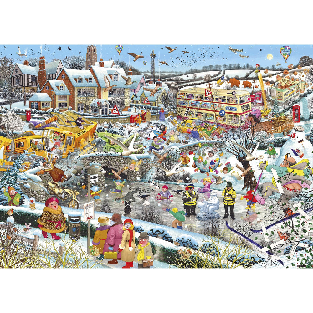 I Love Winter – 1000 Piece Jigsaw Puzzle (Gibsons)