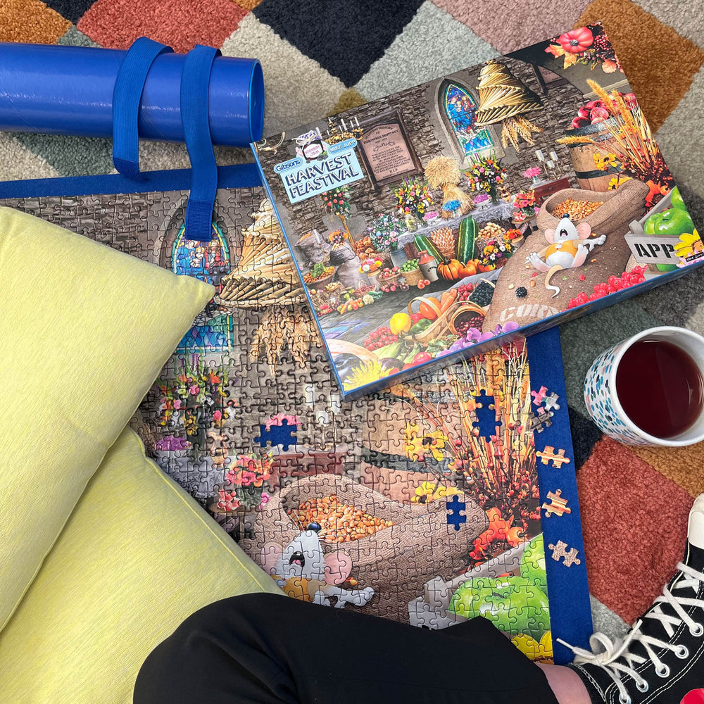 Harvest Feastival – 1000 Piece Jigsaw Puzzle (Gibsons) - Image 3