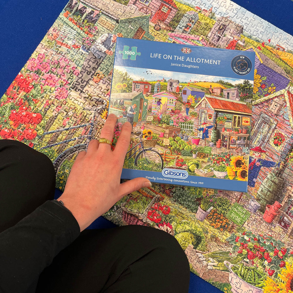 Life on the Allotment – 1000 Piece Jigsaw Puzzle (Gibsons)