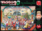Wasgij Christmas 16: The Christmas Show – 2 x 1000 Piece Jigsaw Puzzles (Wasgij)
