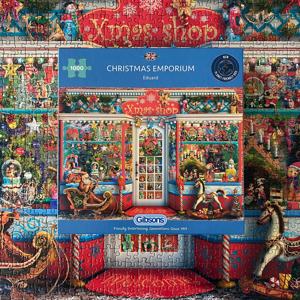 Gibsons - Christmas Emporium - 1000 Piece Jigsaw Puzzle