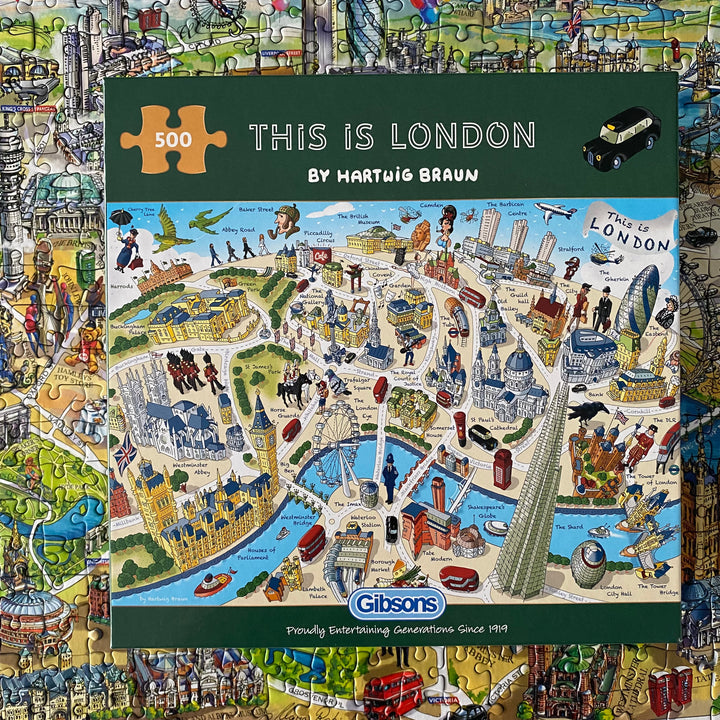 This is London – 500 Piece Jigsaw Puzzle (Gibsons)