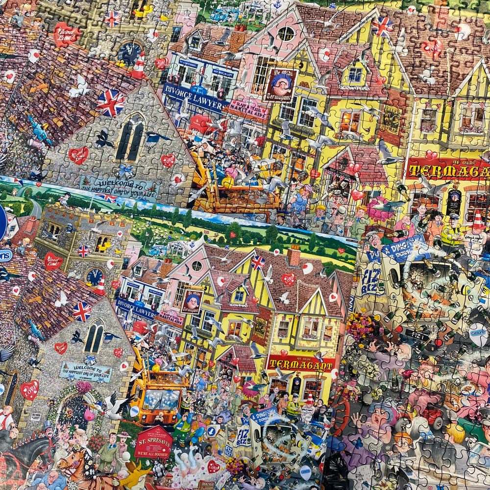 I Love Weddings – 1000 Piece Jigsaw Puzzle (Gibsons)