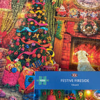 Festive Fireside – 1000 Piece Jigsaw Puzzle (Gibsons)