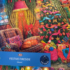 Festive Fireside – 1000 Piece Jigsaw Puzzle (Gibsons)