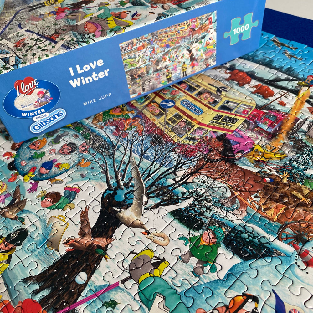 I Love Winter – 1000 Piece Jigsaw Puzzle (Gibsons)