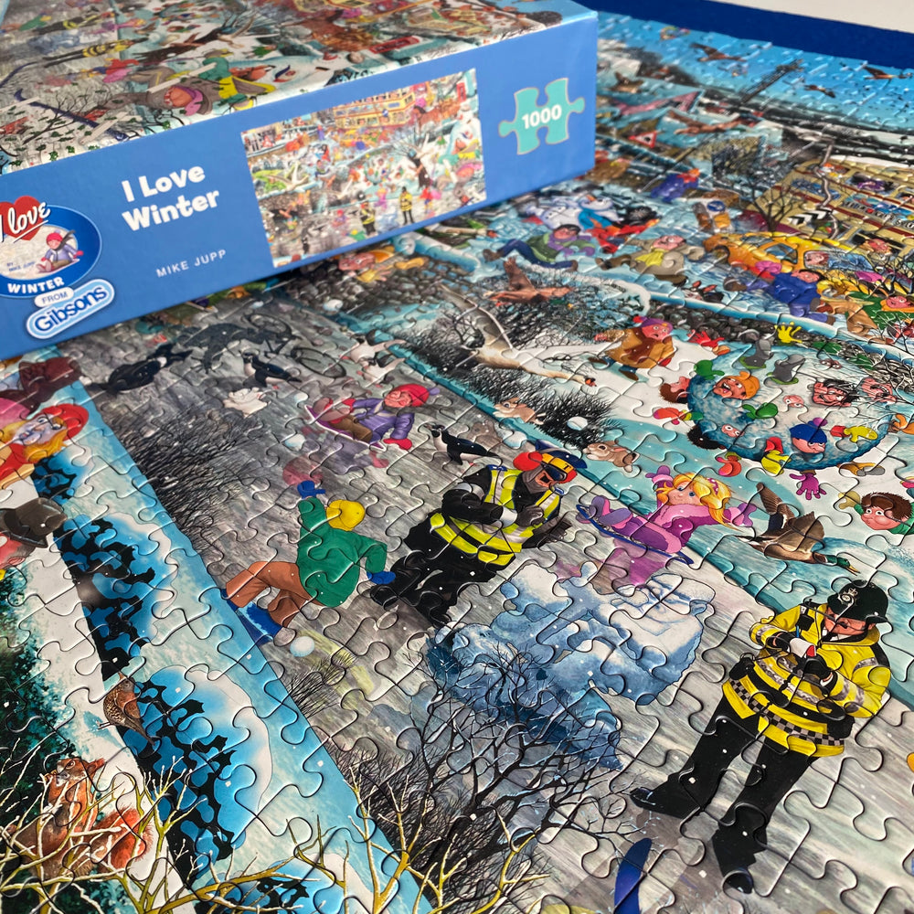 I Love Winter – 1000 Piece Jigsaw Puzzle (Gibsons)