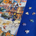 Winter Cottages – 1000 Piece Jigsaw Puzzle (Gibsons)