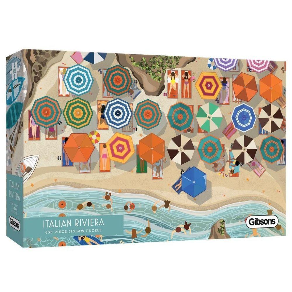 Italian Riviera – 636 Piece Jigsaw Puzzle (Gibsons)