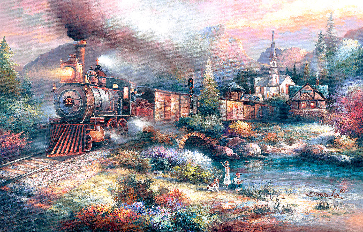 Maryland Mountain Express by James Lee – 18014 Piece Jigsaw Puzzle (Sunsout)