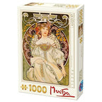 Daydream by Alphonse Mucha – 1000 Piece Jigsaw Puzzle (Dtoys)