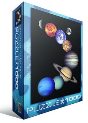 Nasa Solar System – 1000 Piece Jigsaw Puzzle (Eurographics)