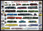 History of Trains – 1000 Piece Jigsaw Puzzle (Eurographics)