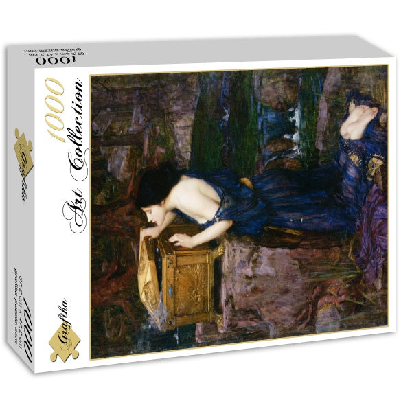 Pandora, 1896 – 1000 Piece Jigsaw Puzzle (Grafika) - Completed Puzzle