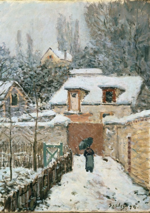 Grafika - Alfred Sisley: La neige à Louveciennes, 187 - 1000 Piece Jigsaw Puzzle