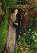 Ophelia, 1851 by John Everett Millais – 1000 Piece Jigsaw Puzzle (Grafika)