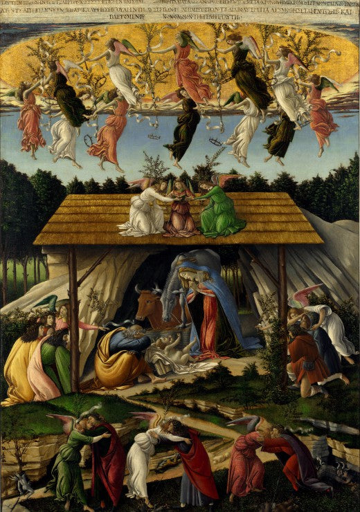 La Nativité Mystique, 1500-1501 by Botticelli Sandro – 1000 Piece Jigsaw Puzzle (Grafika)