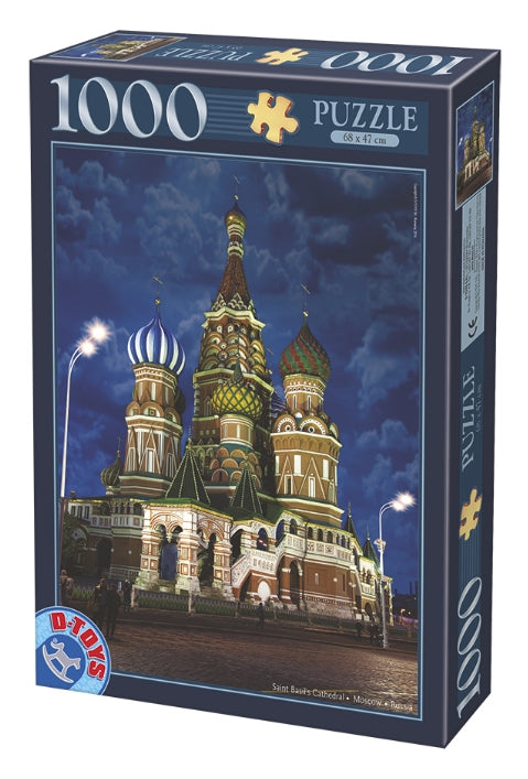 Dtoys - Saint Basil's Cathedral, Moscow, Russia - 1000 Piece Jigsaw Puzzle
