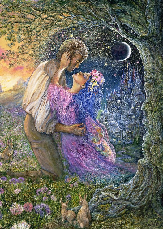 Love Between Dimensions by Josephine Wall – 500 Piece Jigsaw Puzzle (Grafika)
