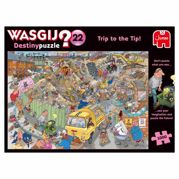 Wasgij Destiny 22 - Trip to the Tip! - 1000 piece Puzzle