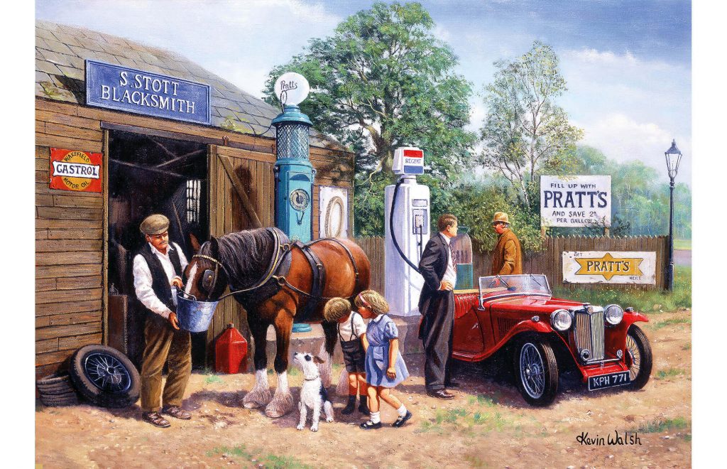 Taking On Fuel by Kevin Walsh – 1000 Piece Jigsaw Puzzle (Kidicraft)