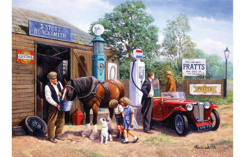 Taking On Fuel by Kevin Walsh – 1000 Piece Jigsaw Puzzle (Kidicraft)