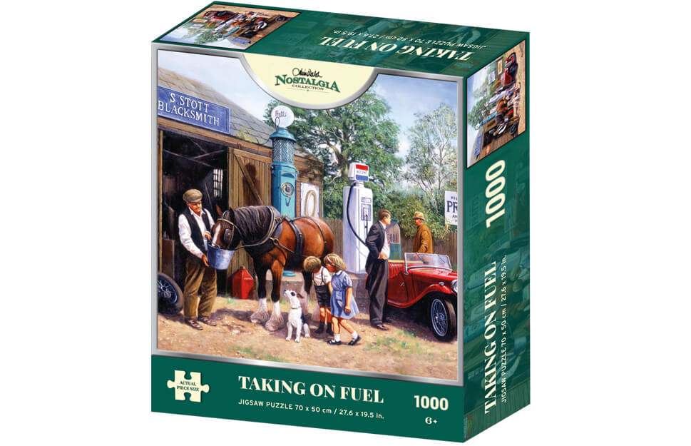 Taking On Fuel by Kevin Walsh – 1000 Piece Jigsaw Puzzle (Kidicraft)