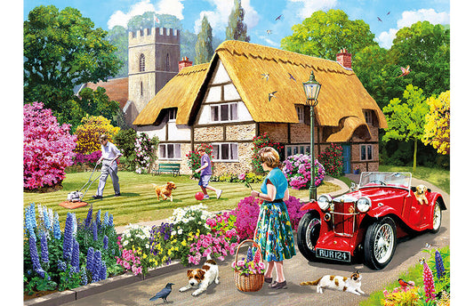 Kidicraft - Kevin Walsh - Summer In The Garden - 1000 Piece Jigsaw Puzzle