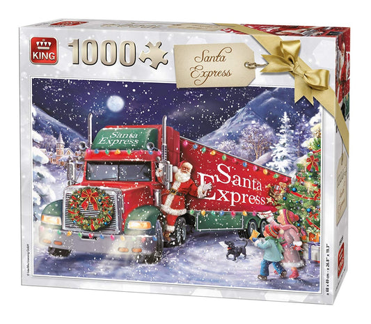 King Puzzle 05618 Santa Express Christmas