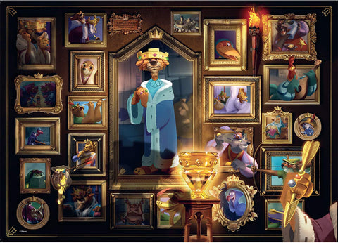 Ravensburger 15024 Disney Villainous King John 1000 piece Jigsaw Puzzle