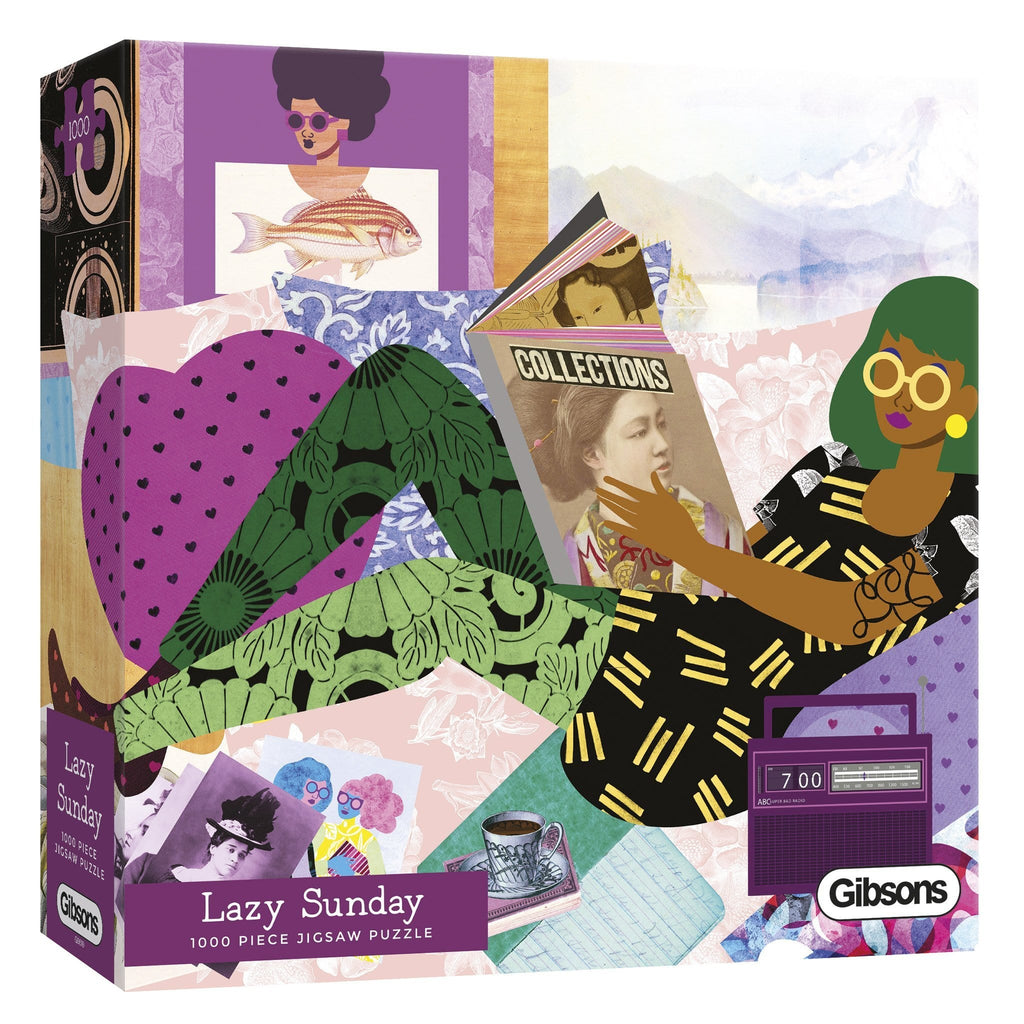 Lazy Sunday – 1000 Piece Jigsaw Puzzle (Gibsons)