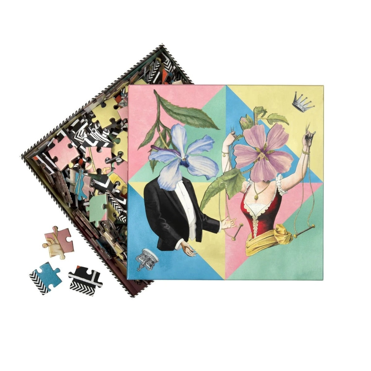 Galison - Christian Lacroix Let's Play - Double Sided 250 Piece Puzzle
