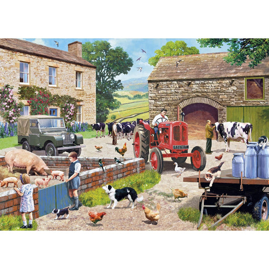 Gibsons - Life on the Farm- 1000 Piece Jigsaw Puzzle