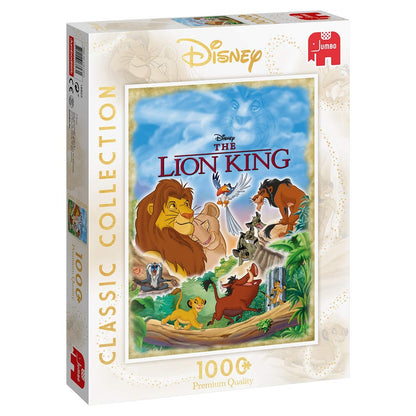 Jumbo - Disney Classic Collection The Lion King - 1000 Piece Jigsaw Puzzle