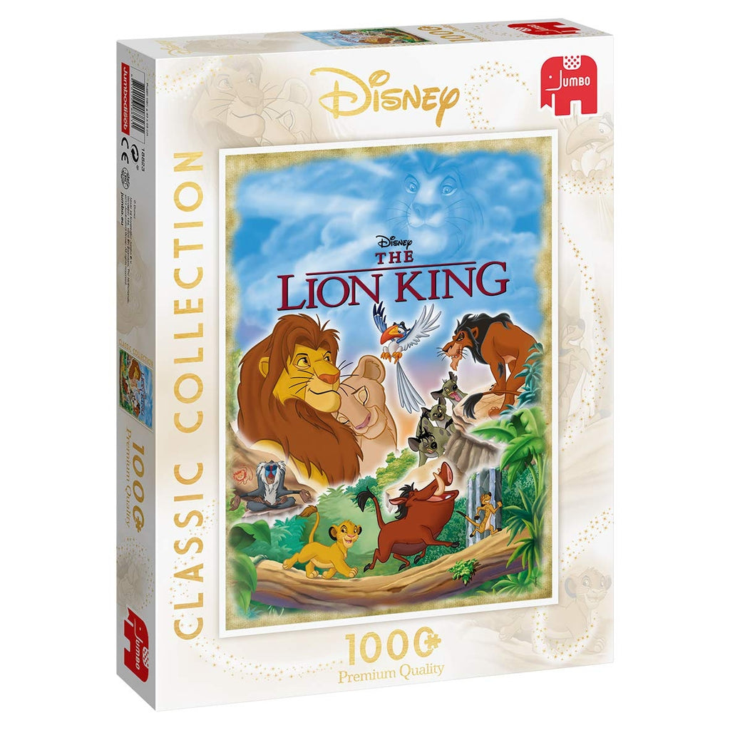 Disney Classic Collection The Lion King – 1000 Piece Jigsaw Puzzle (Jumbo)