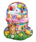 Bunny's Easter Basket by Lori Schory – 97124 Piece Jigsaw Puzzle (Sunsout)