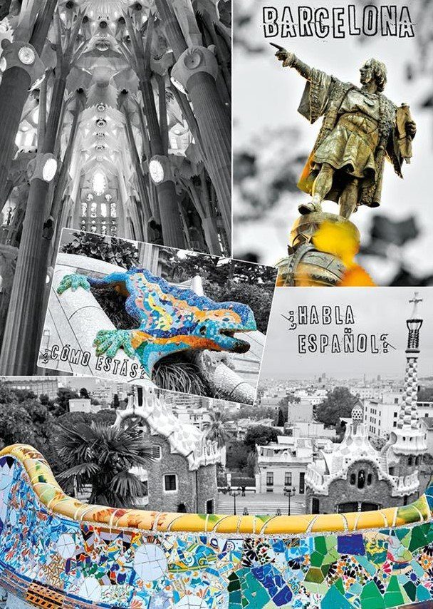 Barcelona, Spain – 1000 Piece Jigsaw Puzzle (Dino)