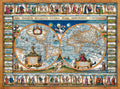 Map of The World, 1639 – 1000 Piece Jigsaw Puzzle (Castorland)