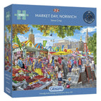 Market Day, Norwich – 1000 Piece Jigsaw Puzzle (Gibsons)