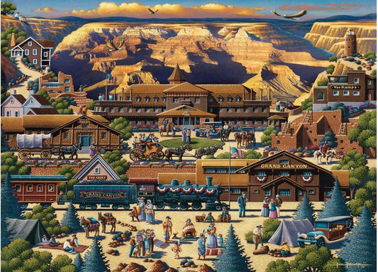 Master Pieces 45118 Puzzle in Suitcase -Grand Canyon