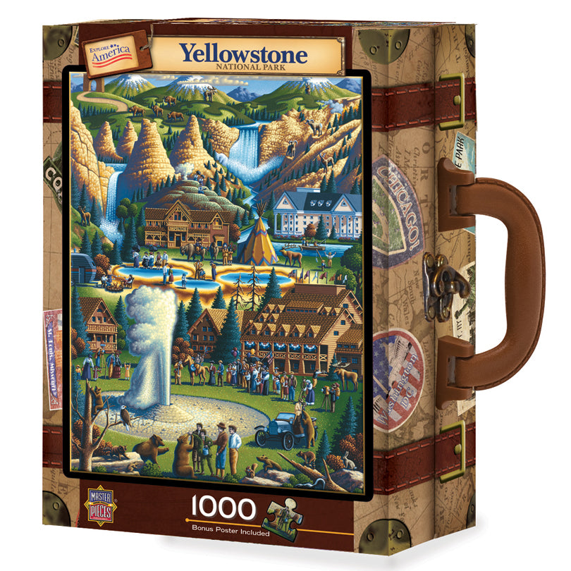 Yellowstone – 45118 Piece Jigsaw Puzzle (Master Pieces)
